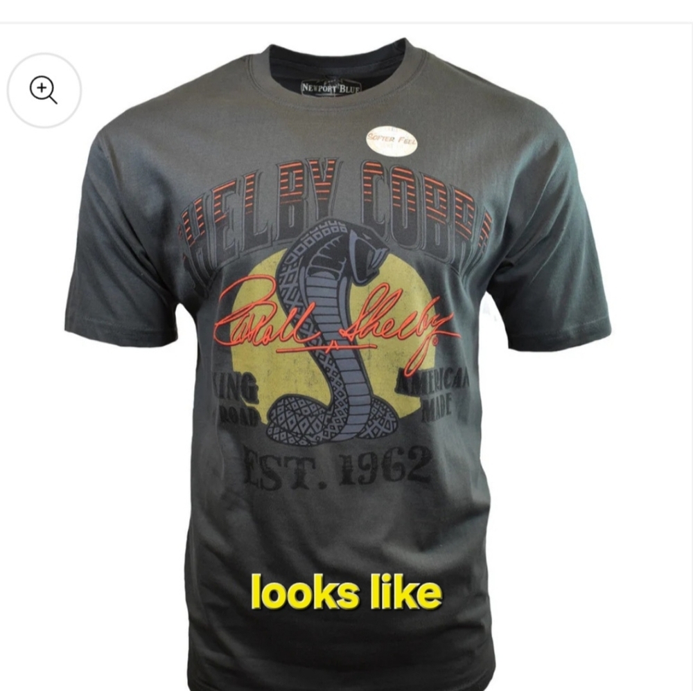 Shelby Cobra Carroll Shelby Signature Men's T-Shirt